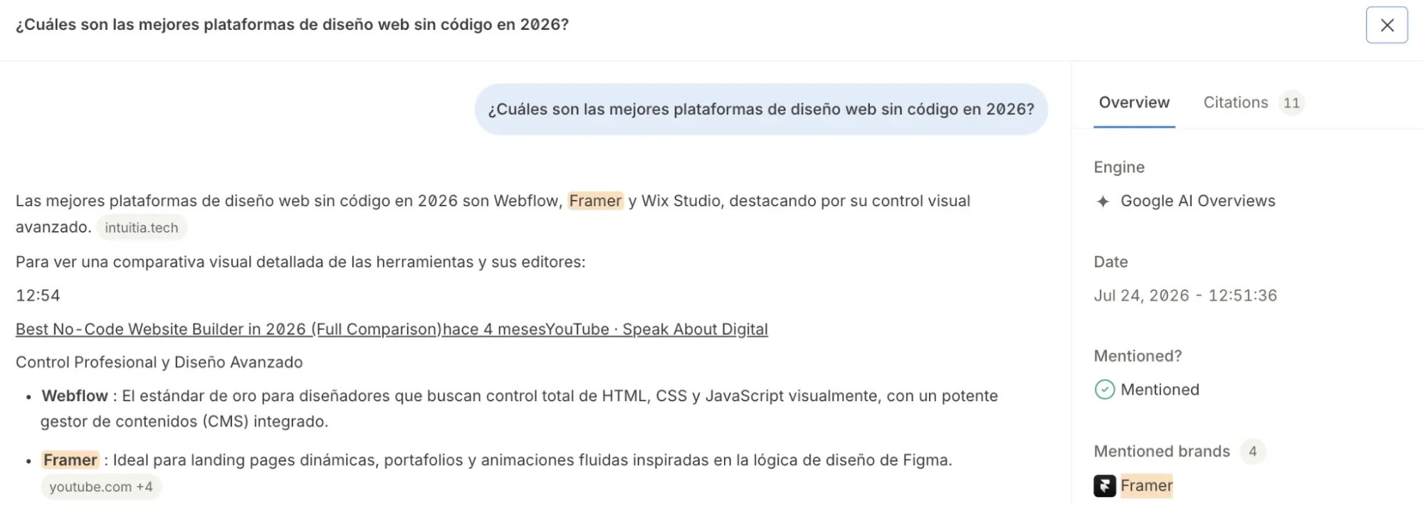 best platforms no coding in spanish
